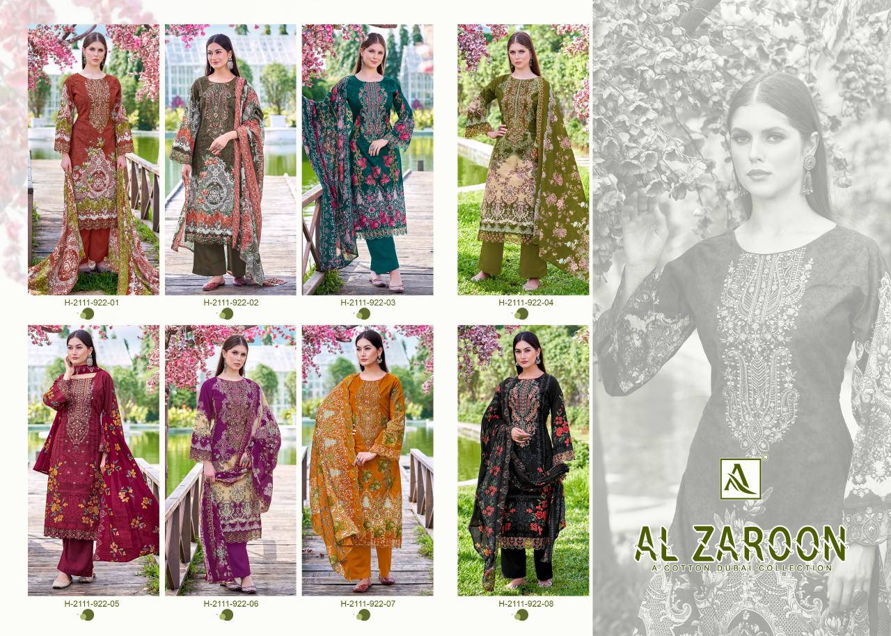 Alok AL Zaroon catalog dress materials for wholesale for online busibesss