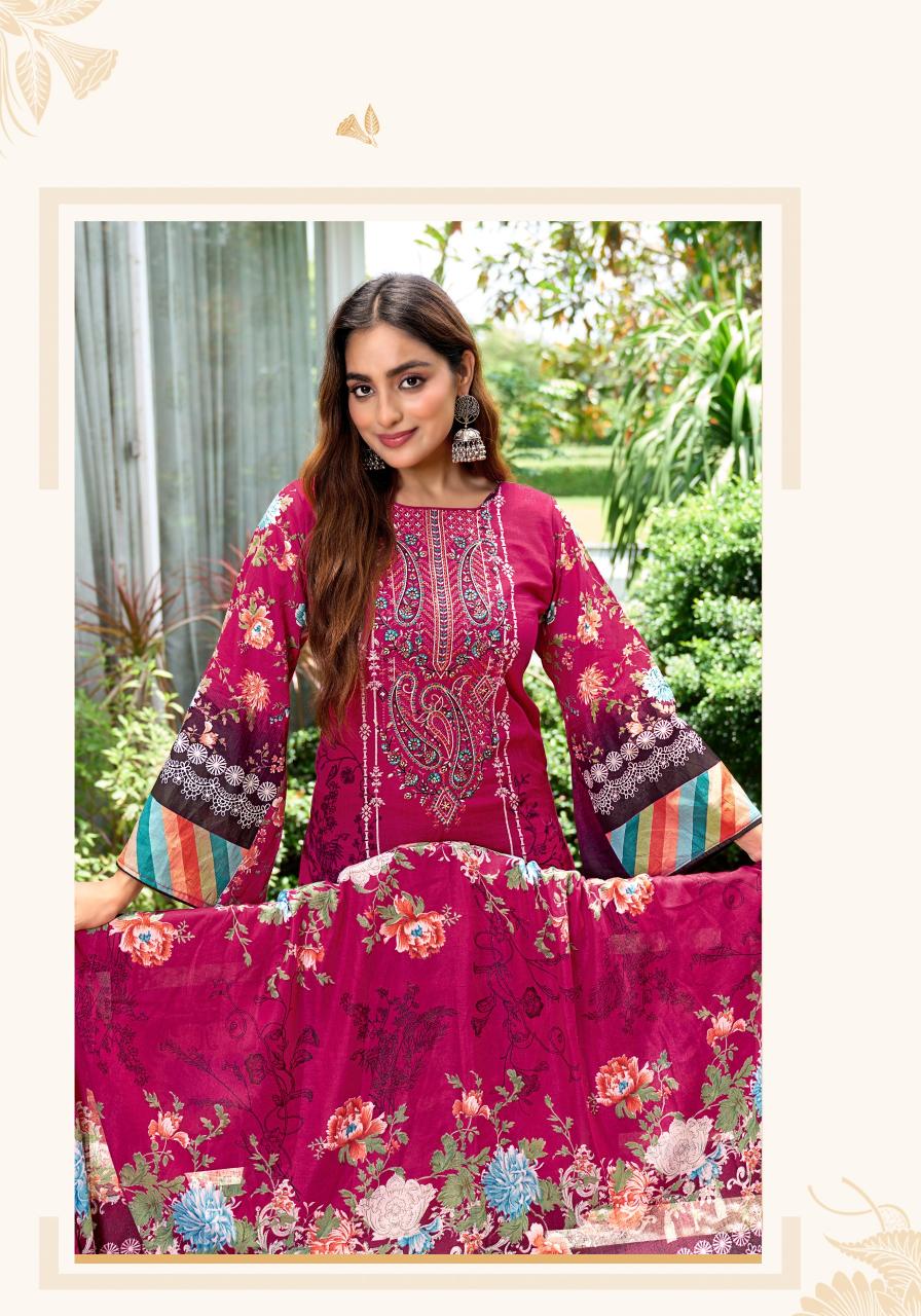 Alok Aleena catalog unstitched wholesale dress material