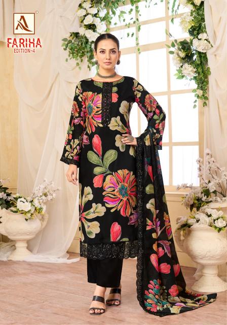 Alok Fariha Vol 4 catalgue dress material wholesale