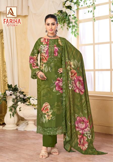 Alok Fariha Vol 4 catalgue dress material wholesale