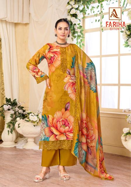 Alok Fariha Vol 4 catalgue dress material wholesale