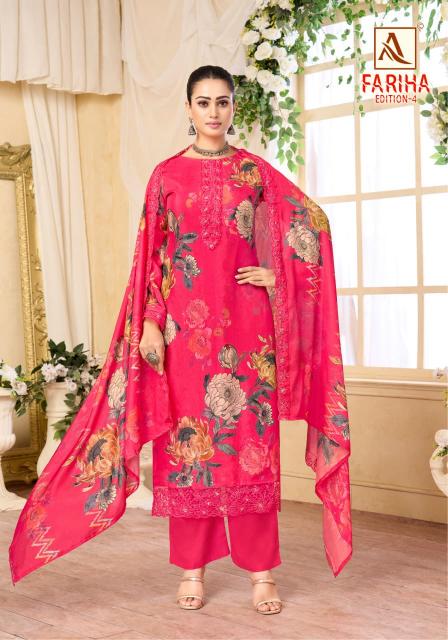 Alok Fariha Vol 4 catalgue dress material wholesale