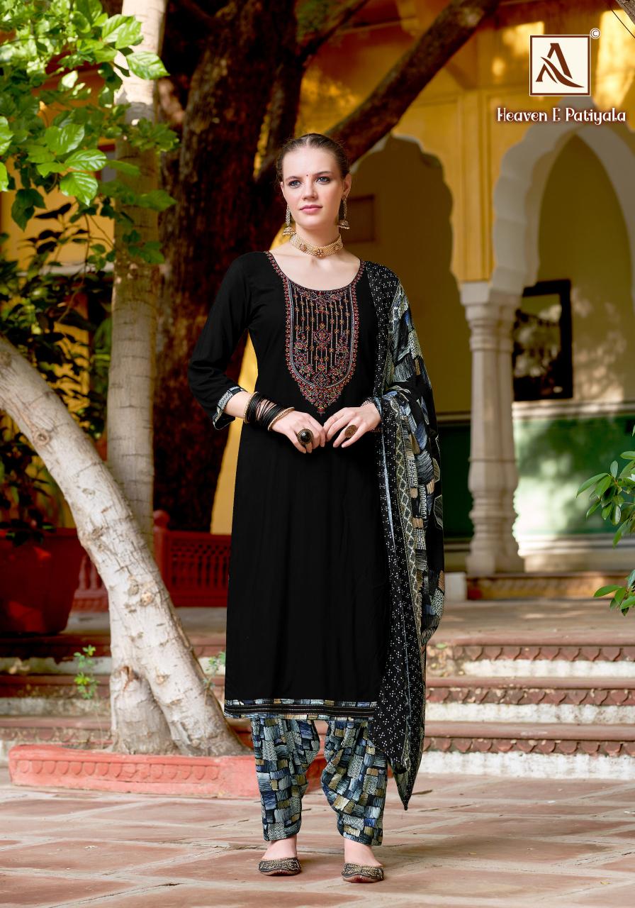 Alok Heaven E Patiyala catalog dress material for girls wholesale shop in rishikesh