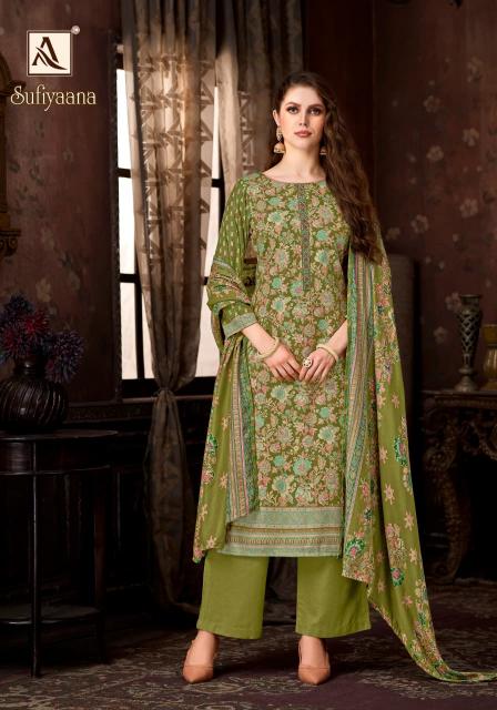 Alok Sufiyaana catalog ladies dress materials wholesale hyderabad