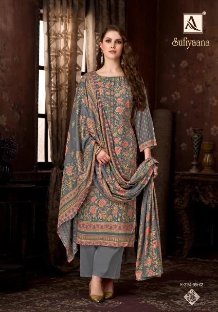 Alok Sufiyaana catalog ladies dress materials wholesale hyderabad