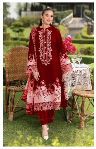 Alzohaib Az Aaida catalog Cotton Dupatta pakistani suits for sale uk
