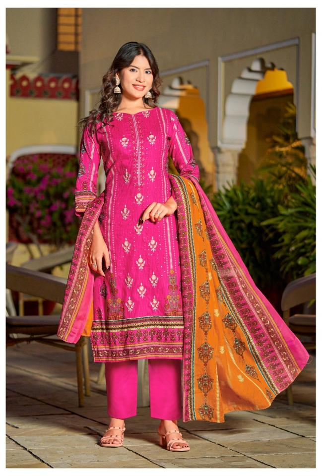 Alzohaib Az Asmaa catalog Cotton Dupatta pakistani suits in amritsar