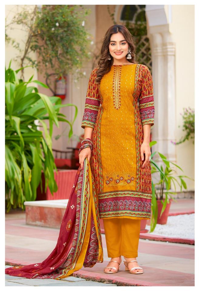 Alzohaib Az Haseena catalog Chiffon Dupatta pakistani suits online with price