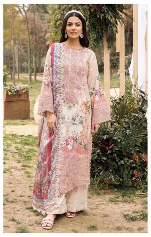 Alzohaib Az Rifa vol 1 catalog Cotton Dupatta pakistani suit wholesaler in delhi