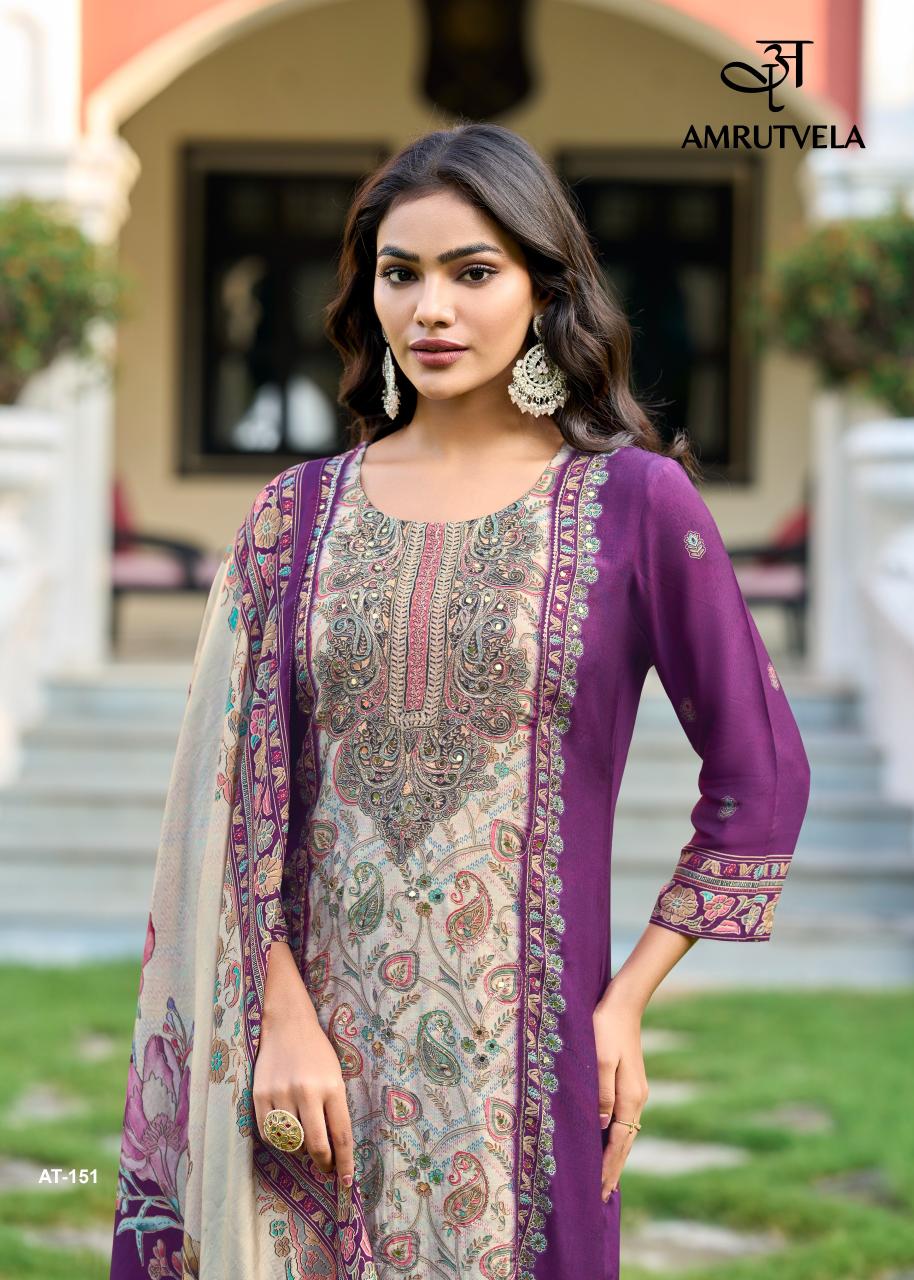 Amrutvela AT151 catalog pakistani suits in surat