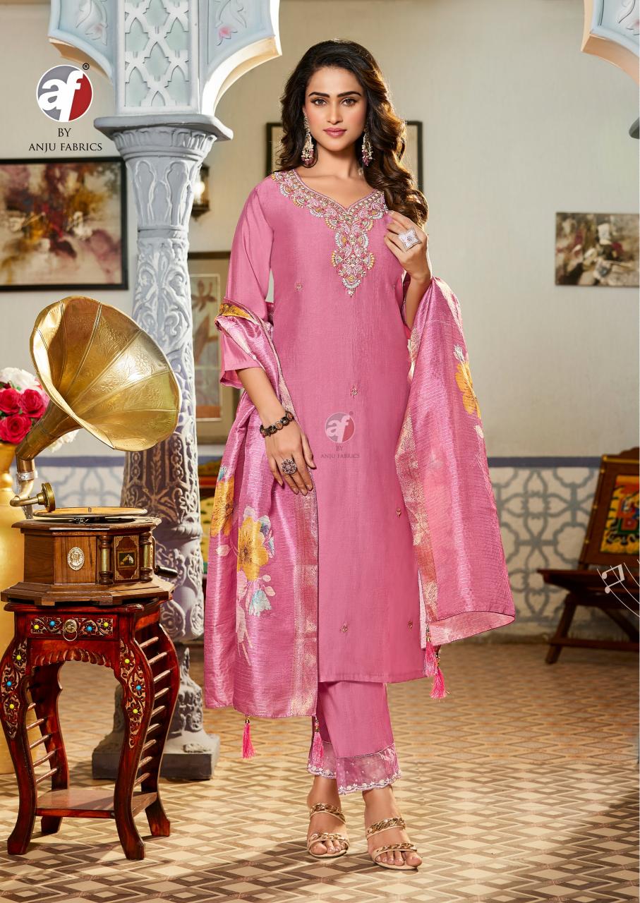 Anju Fabrics Mayra Vol 8 catalog branded kurtis wholesale mumbai