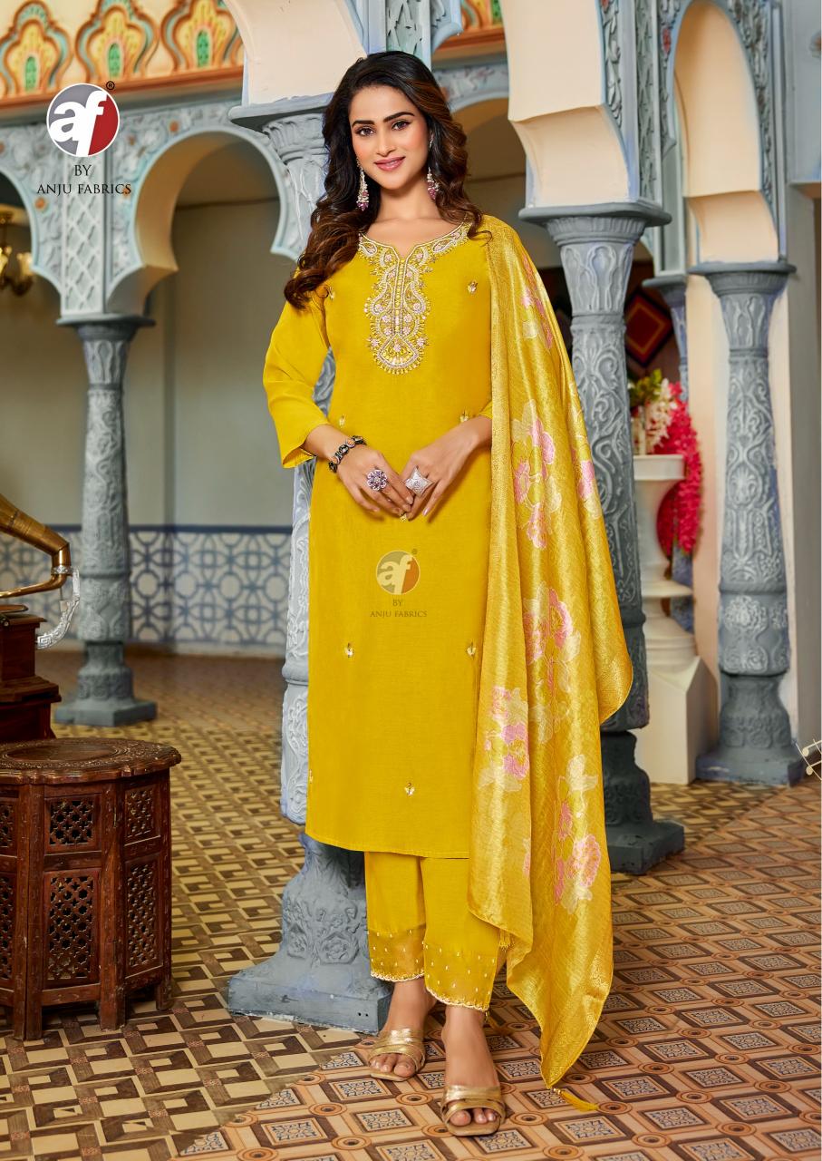 Anju Fabrics Mayra Vol 8 catalog branded kurtis wholesale mumbai