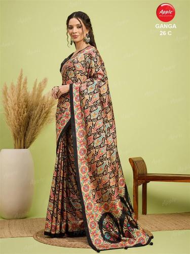 Apple Ganga 26 catalog befresh sarees surat