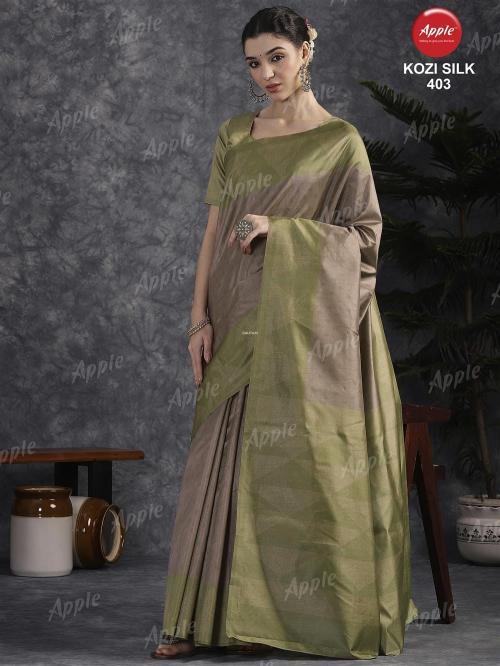 Apple Kozi Silk Vol 4 catalog apple sarees pvt ltd surat
