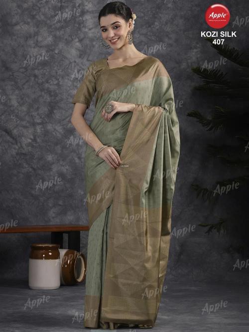 Apple Kozi Silk Vol 4 catalog apple sarees pvt ltd surat