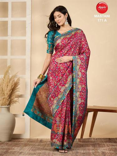 Apple Mastani 171 catalog beautiful sarees surat