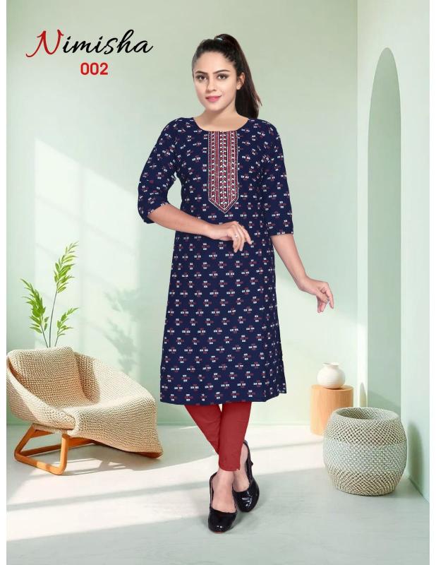 Beauty Nimisha VOL.0.2 catalog nd kurtis wholesale price list