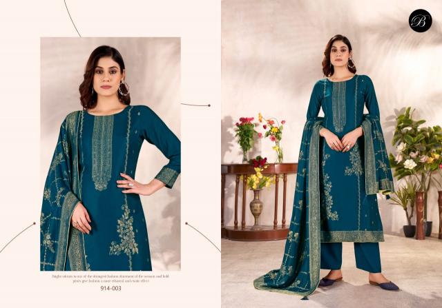 Belliza Motif catalog dress material wholesalers in chandigarh