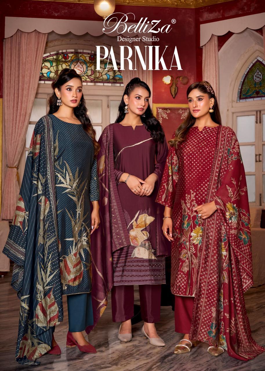 BelliZa Parnika catalog wholesale dress material hyderabad