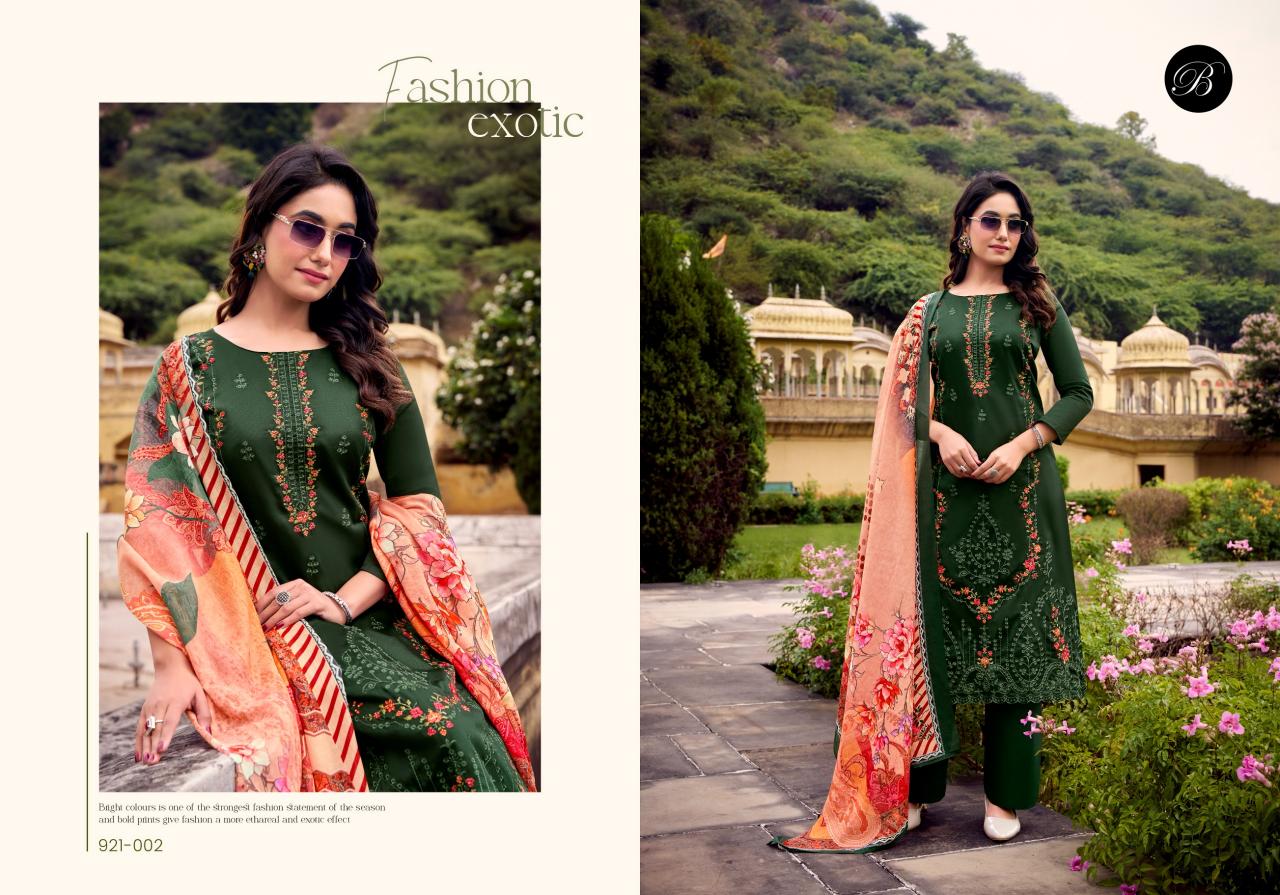 Belliza Zarqash Vol 12 catalog wholesale dress materials online shopping cash on delivery