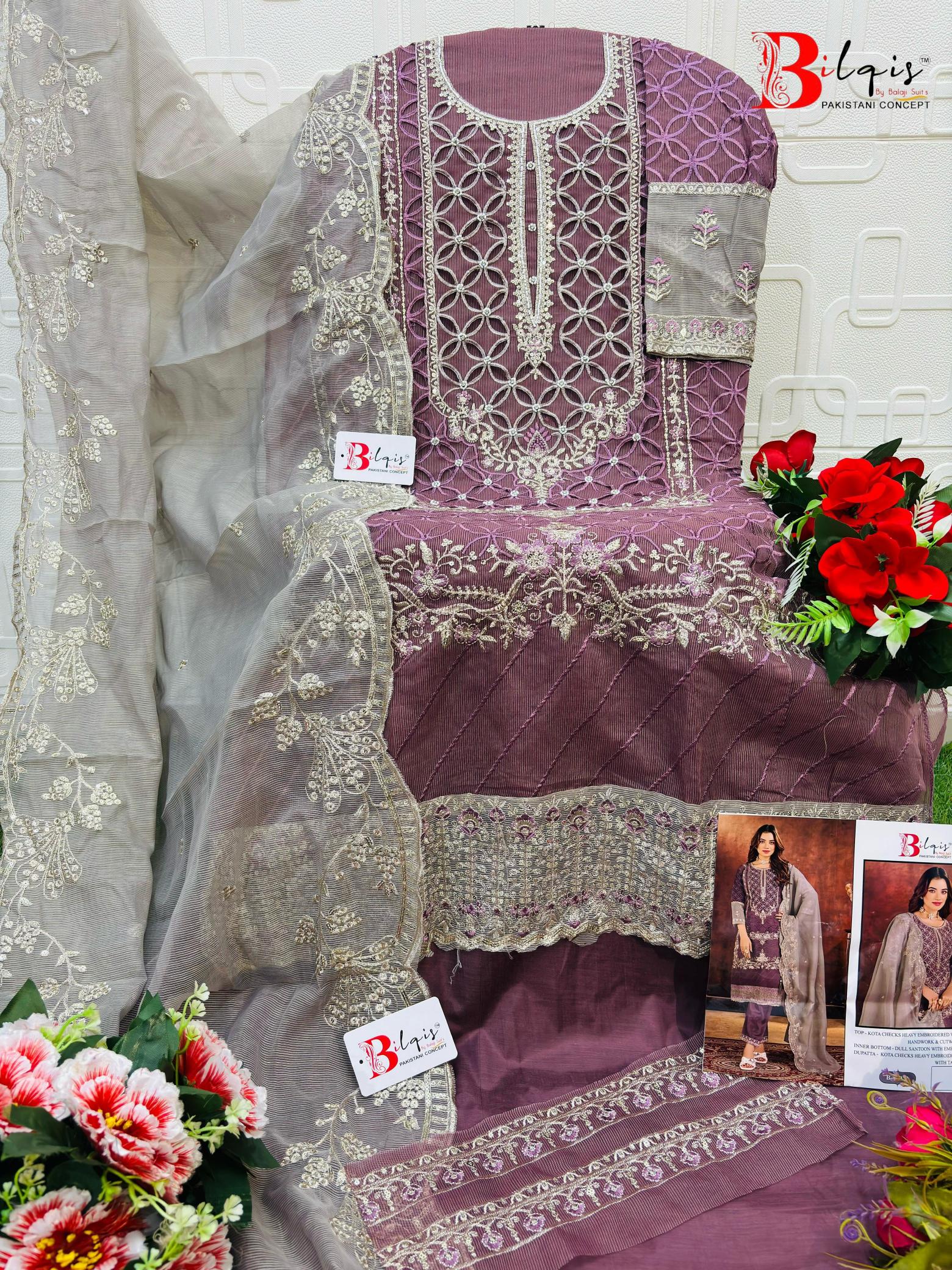 Bilqis B 219 A TO D catalog pakistani suits designs 2025