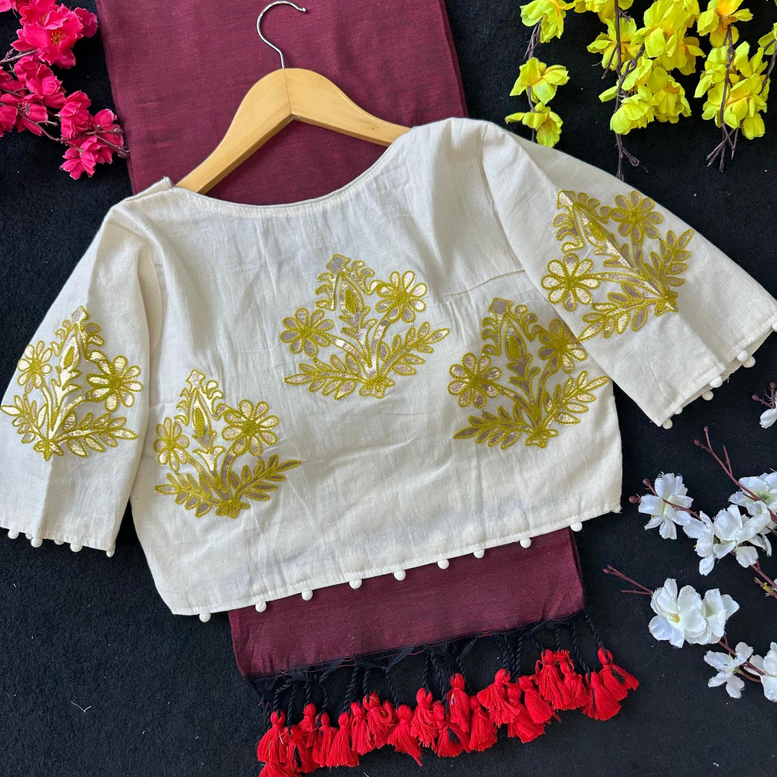 Blousewala Hk6 Khadi cotton Vol 7 catalog cotton sarees wholesale