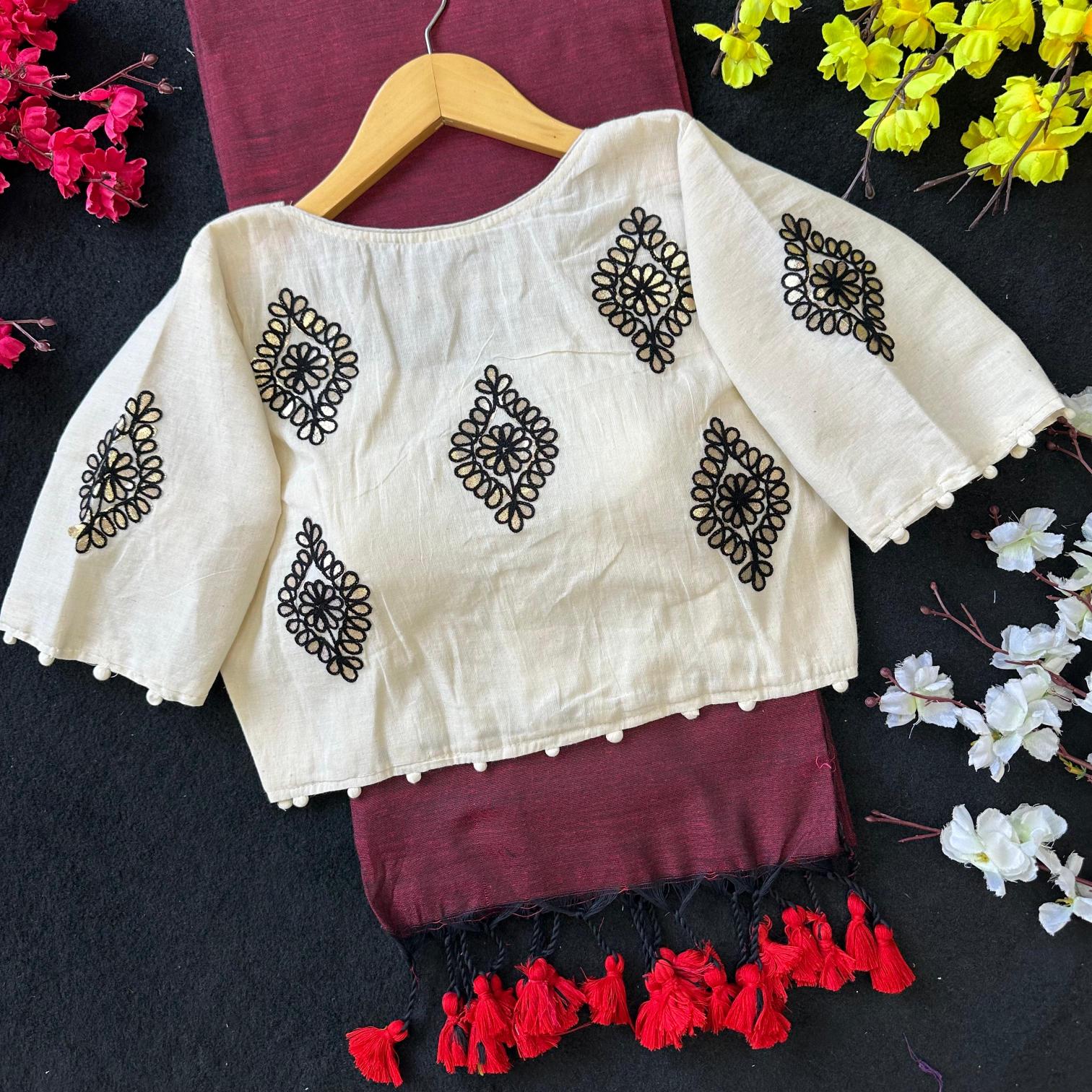 Blousewala Hk6 Khadi cotton Vol 7 catalog cotton sarees wholesale