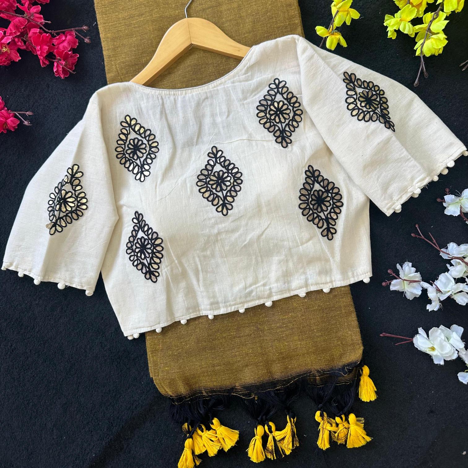 Blousewala Hk6 Khadi cotton Vol 7 catalog cotton sarees wholesale