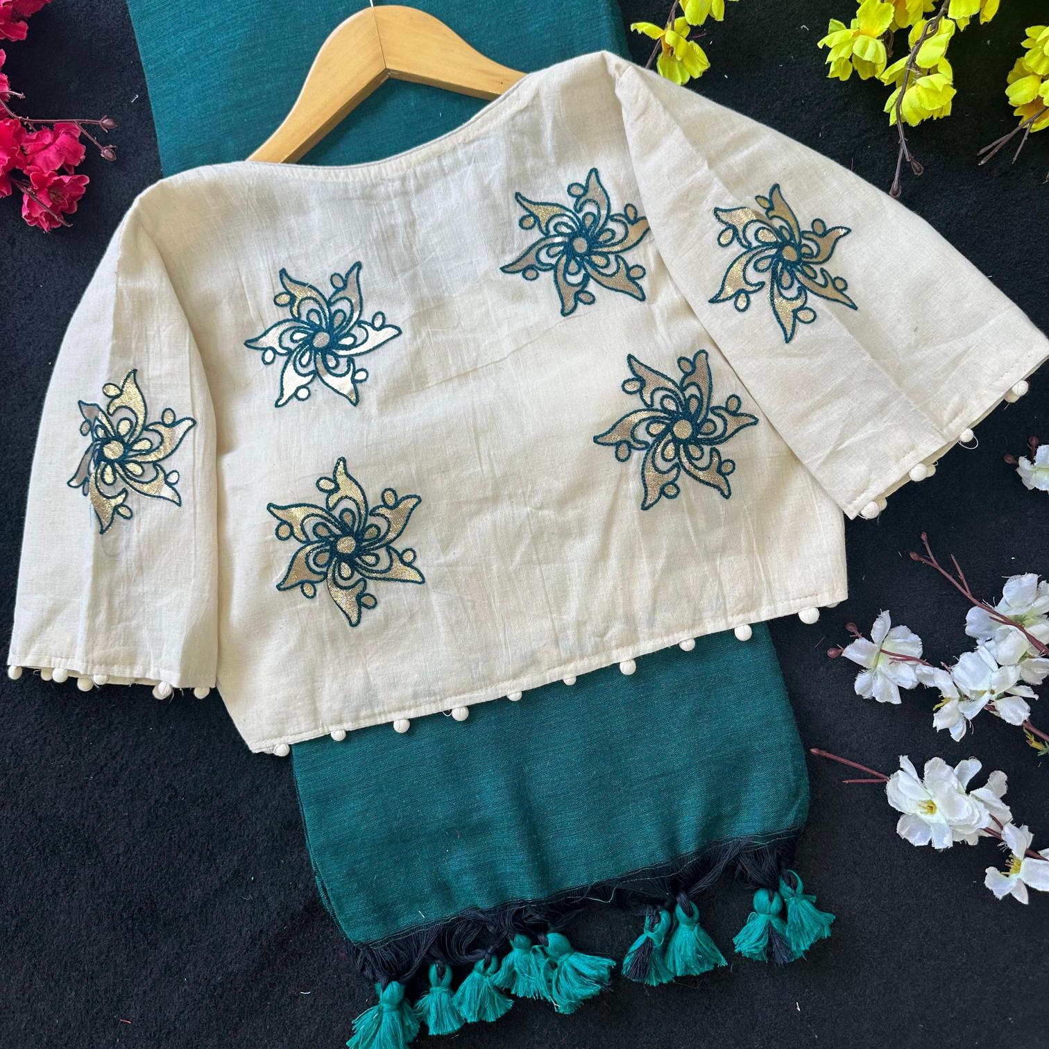 Blousewala Hk6 Khadi cotton Vol 7 catalog cotton sarees wholesale