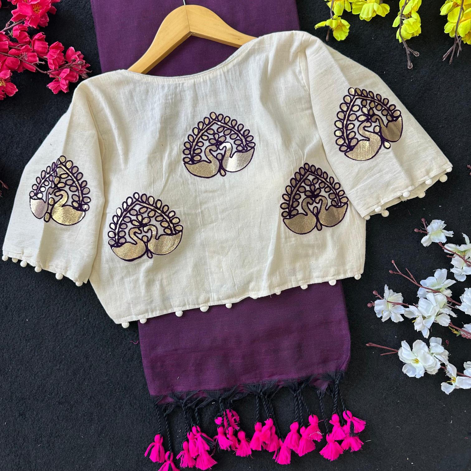 Blousewala Hk6 Khadi cotton Vol 7 catalog cotton sarees wholesale