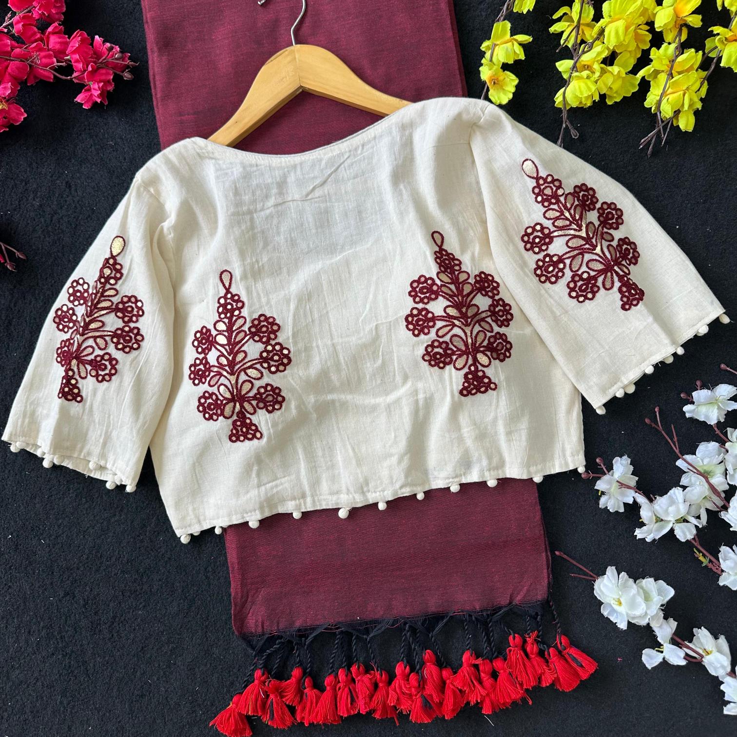 Blousewala Hk6 Khadi cotton Vol 7 catalog cotton sarees wholesale