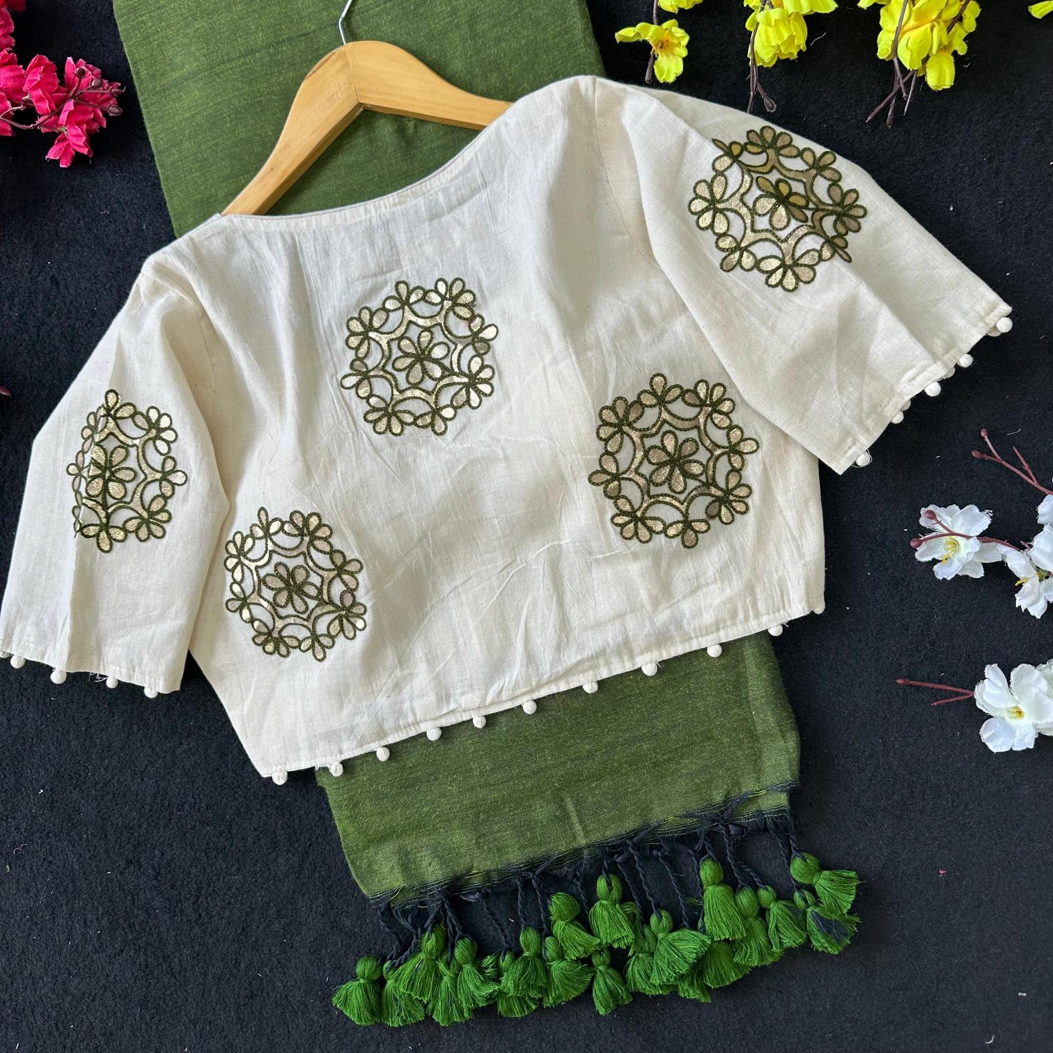 Blousewala Hk6 Khadi cotton Vol 7 catalog cotton sarees wholesale