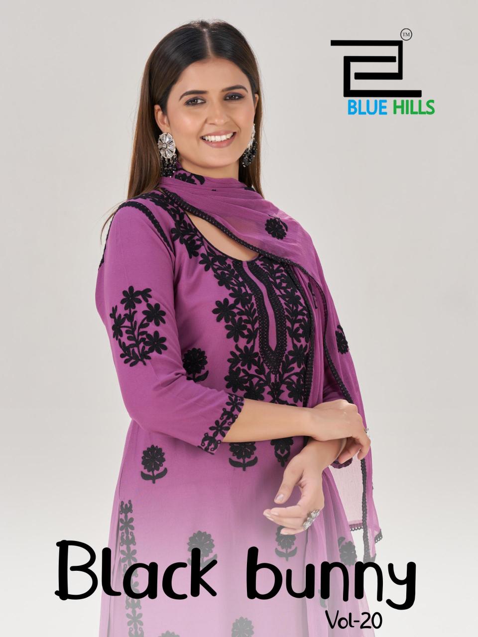 Blue Hills Black Bunny Vol 20 Catalog kurti wholesaler in ahmedabad