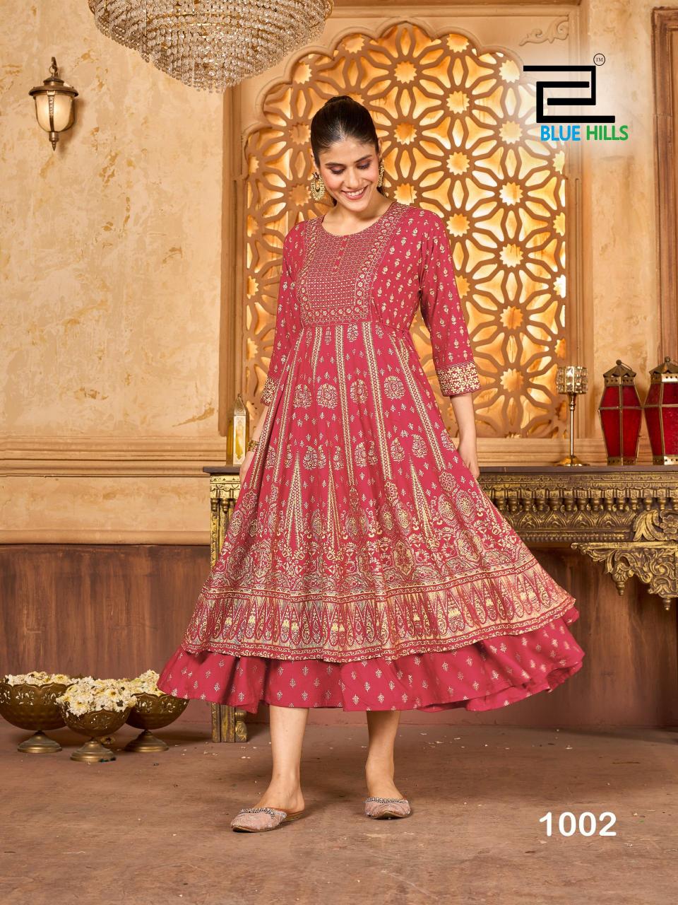 Blue Hills Kit Kat catalog wholesale kurtis online surat