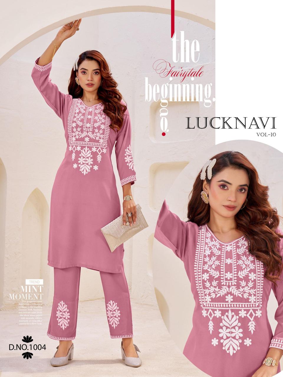 Blue Hills Lucknavi vol 10 catalog agc kurtis wholesale