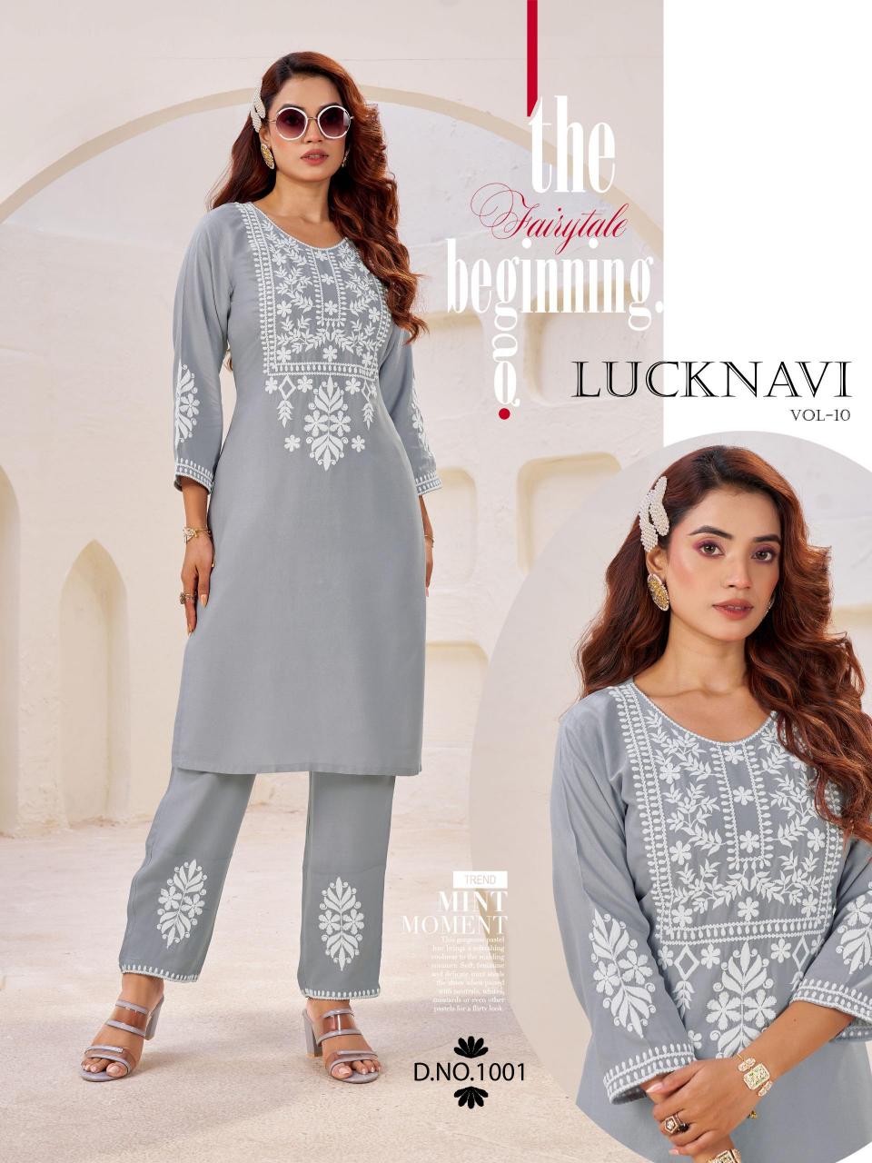 Blue Hills Lucknavi vol 10 catalog agc kurtis wholesale