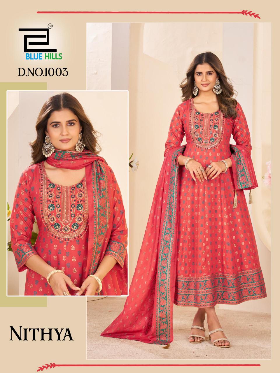 Blue Hills Nithya catalog wholesale rayon kurties 