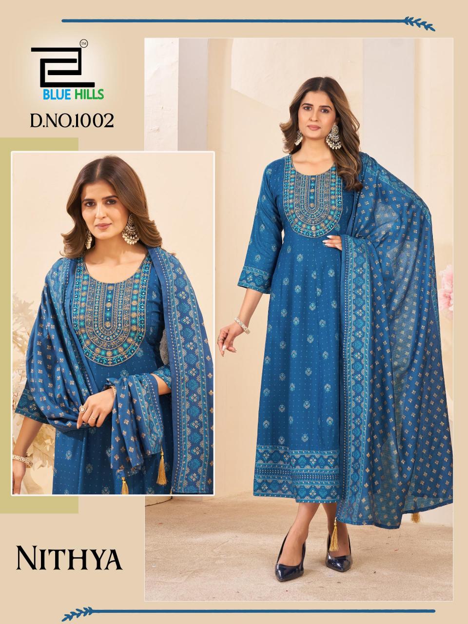 Blue Hills Nithya catalog wholesale rayon kurties 