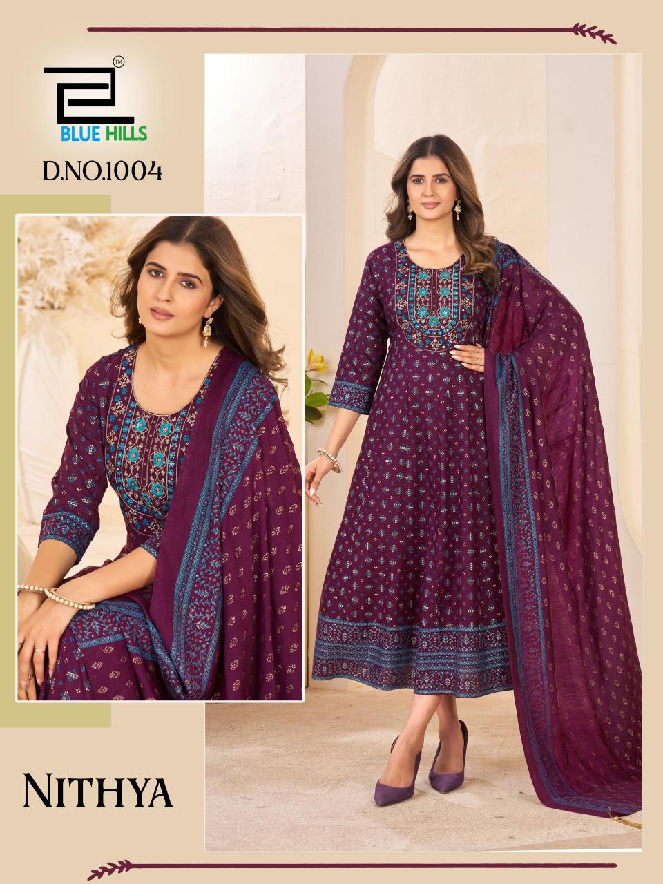 Blue Hills Nithya catalog wholesale rayon kurties 