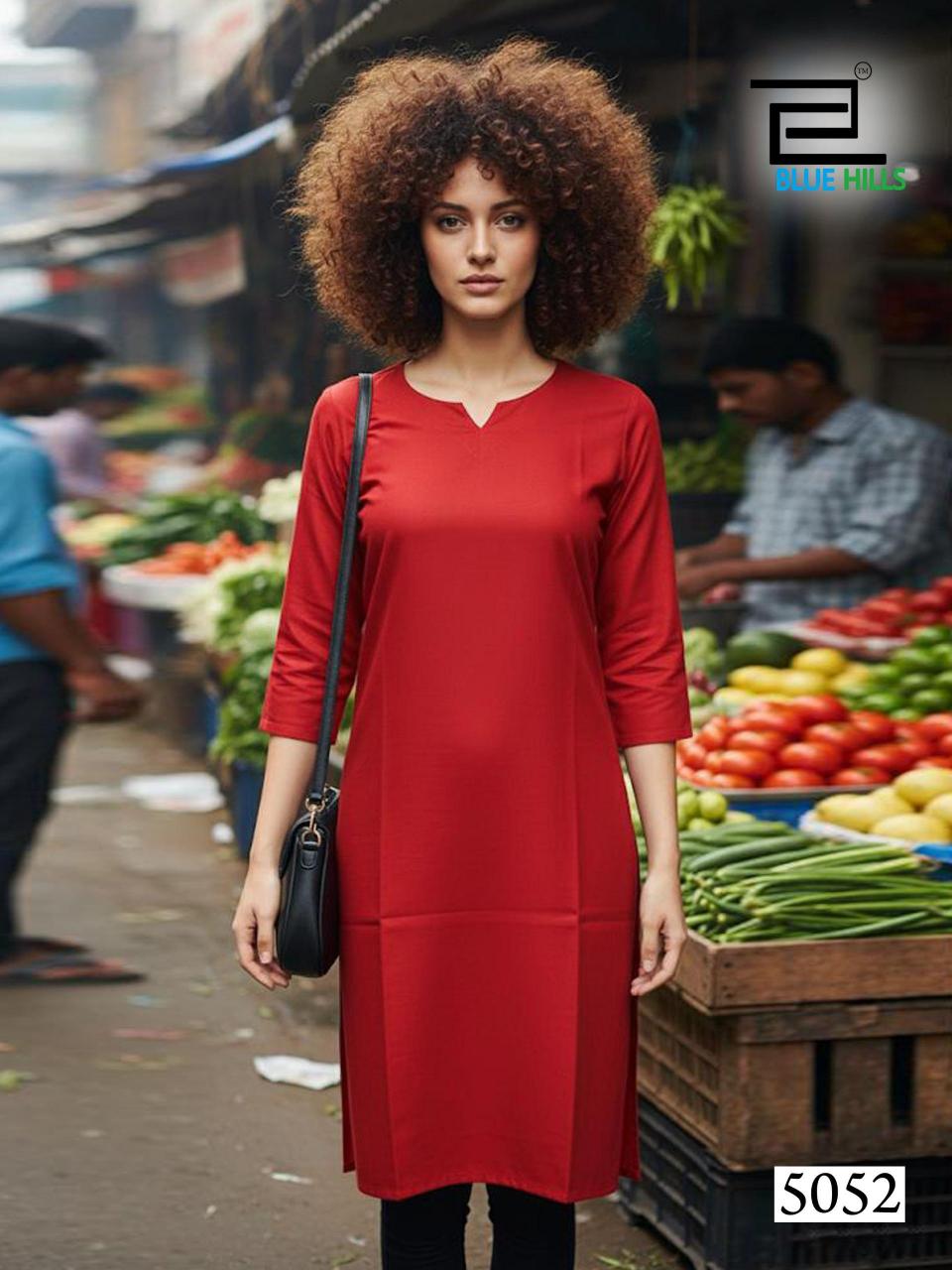Blue Hills Solitaire catalog wholesale rayon kurtis