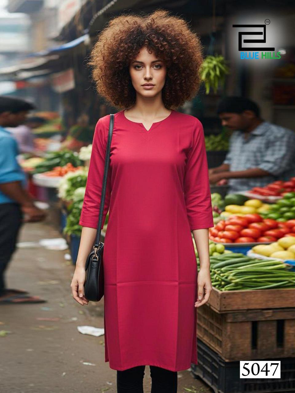 Blue Hills Solitaire catalog wholesale rayon kurtis