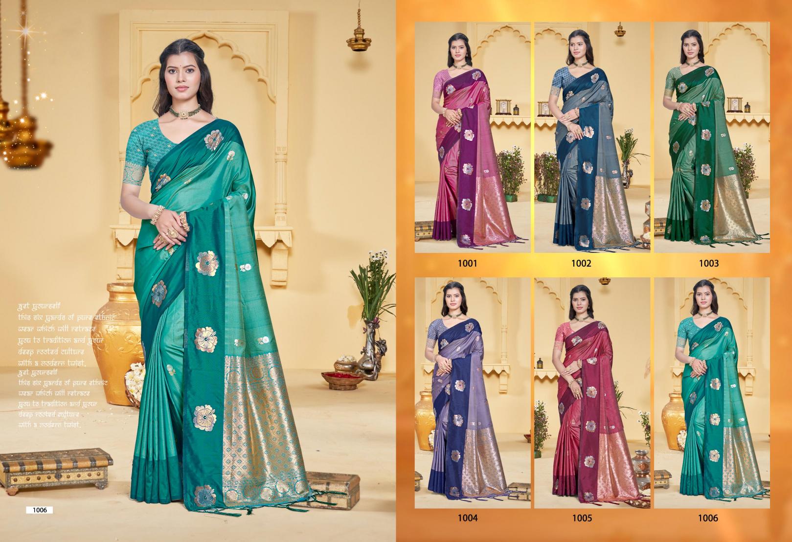 Bunawat - Angel SIlk Sangam Prints SILK Woven Work Traditional Saree