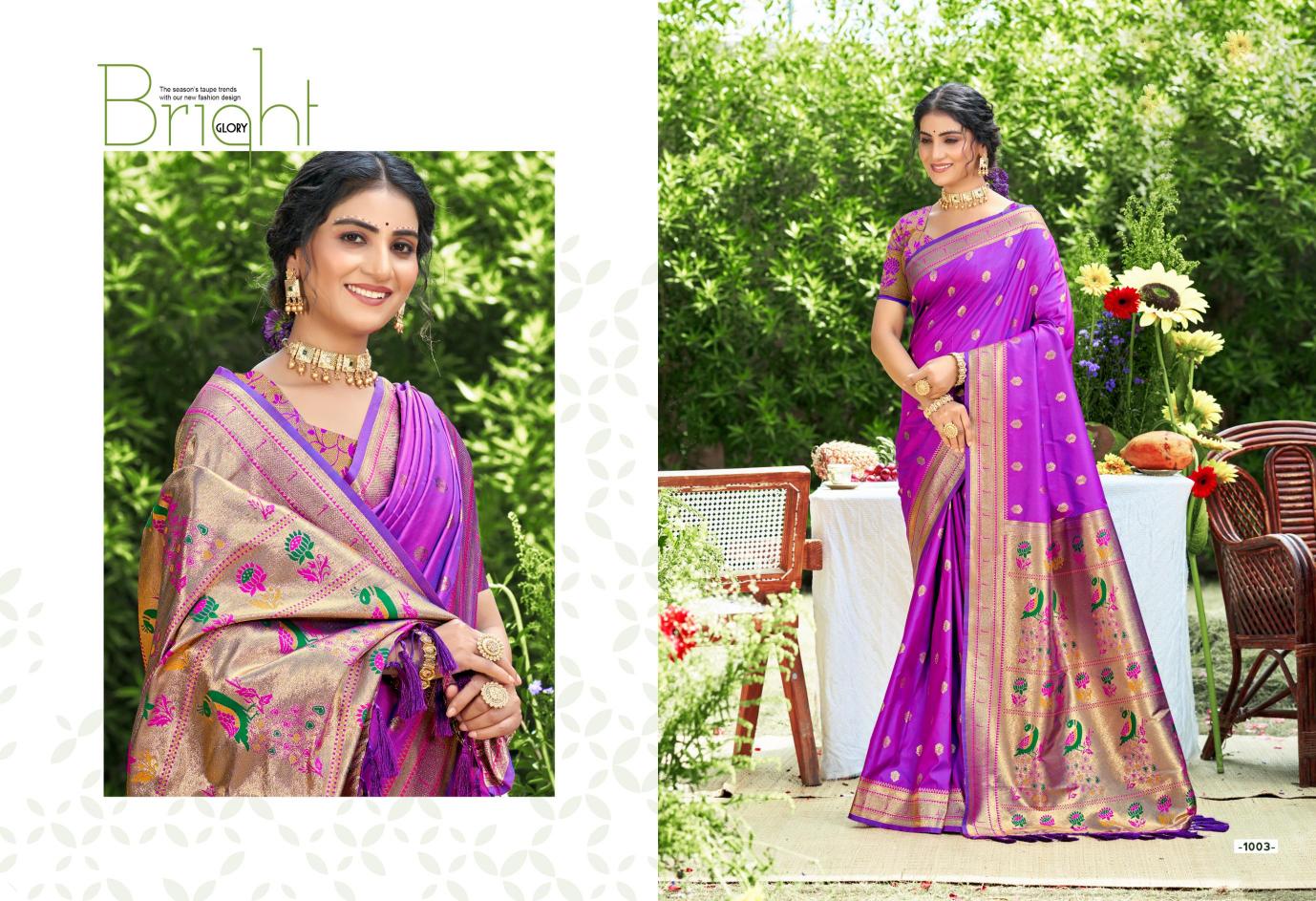Bunawat - Mala Silk Sangam Prints SILK Woven Work Traditional Saree