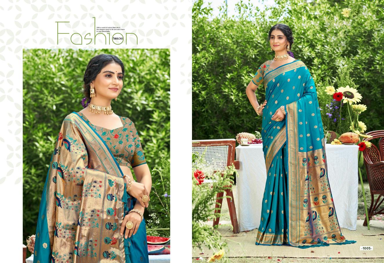 Bunawat - Mala Silk Sangam Prints SILK Woven Work Traditional Saree