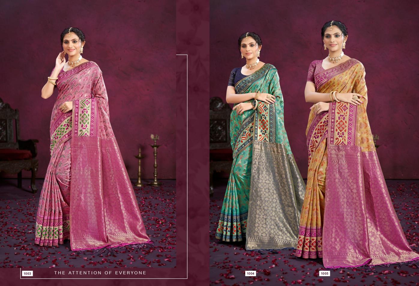 Bunawat - Palki Sangam Prints COTTON SILK WITH MEENA Woven Work Traditional Saree