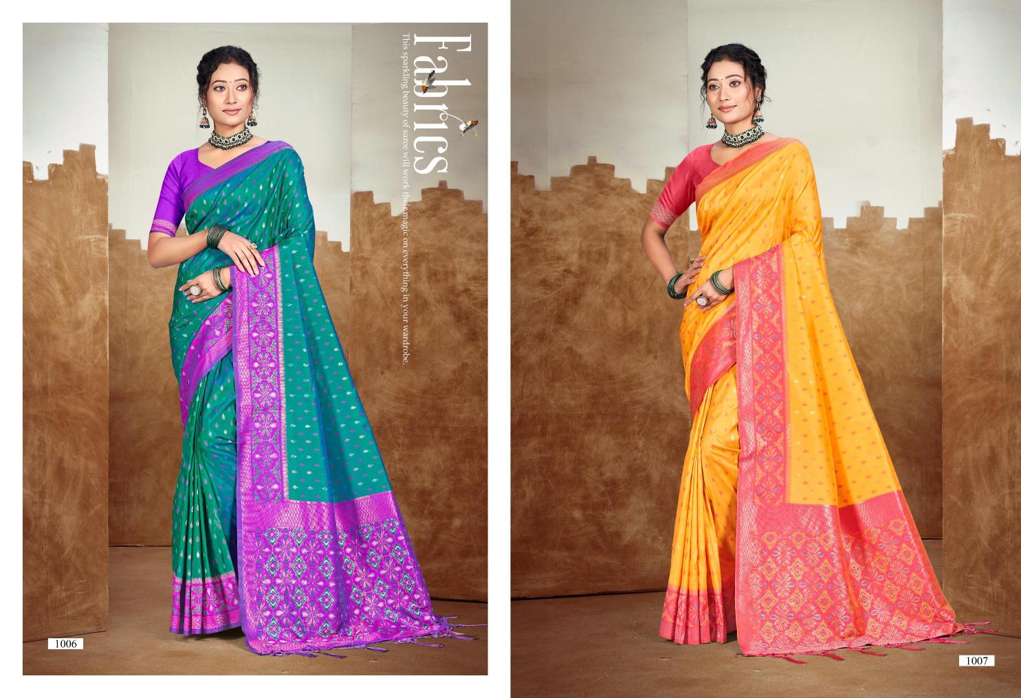Bunawat - Pochampalli-17 Sangam Prints Silk Woven Work Traditional Saree