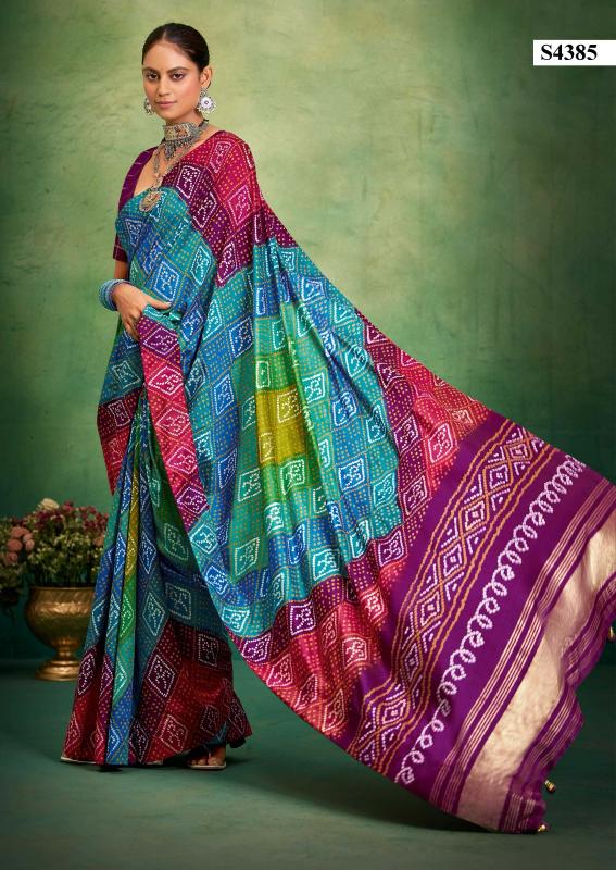 Dazira Bandhej catalog rangeela wholesale sarees surat