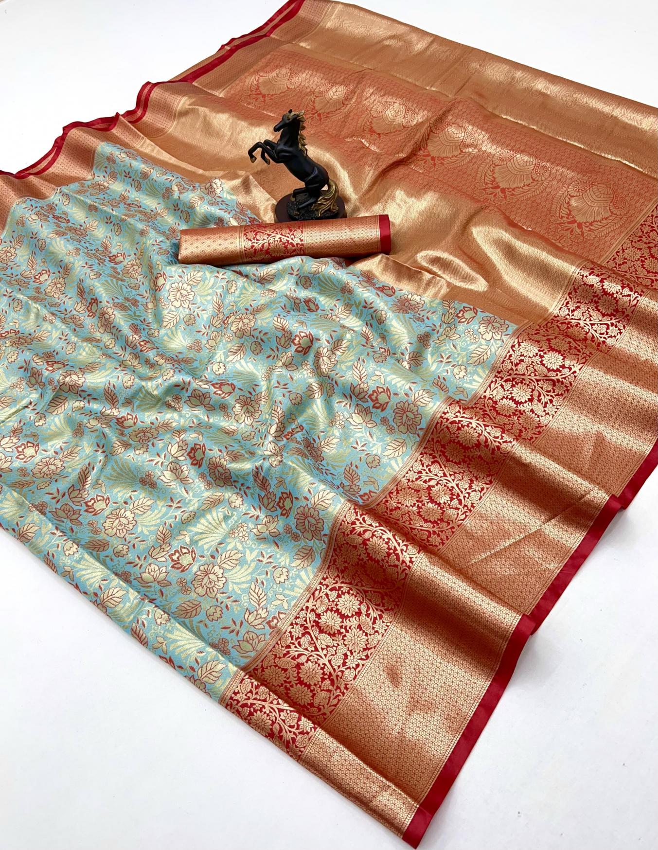 Dazira Kanjivaram Silk catalog wholesale saree dealers 