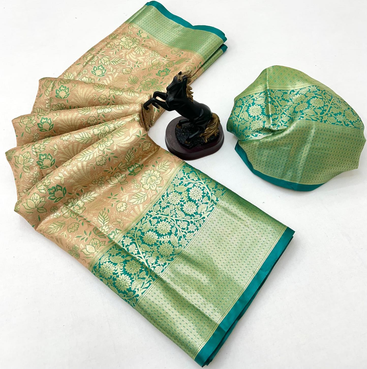 Dazira Kanjivaram Silk catalog wholesale saree dealers 