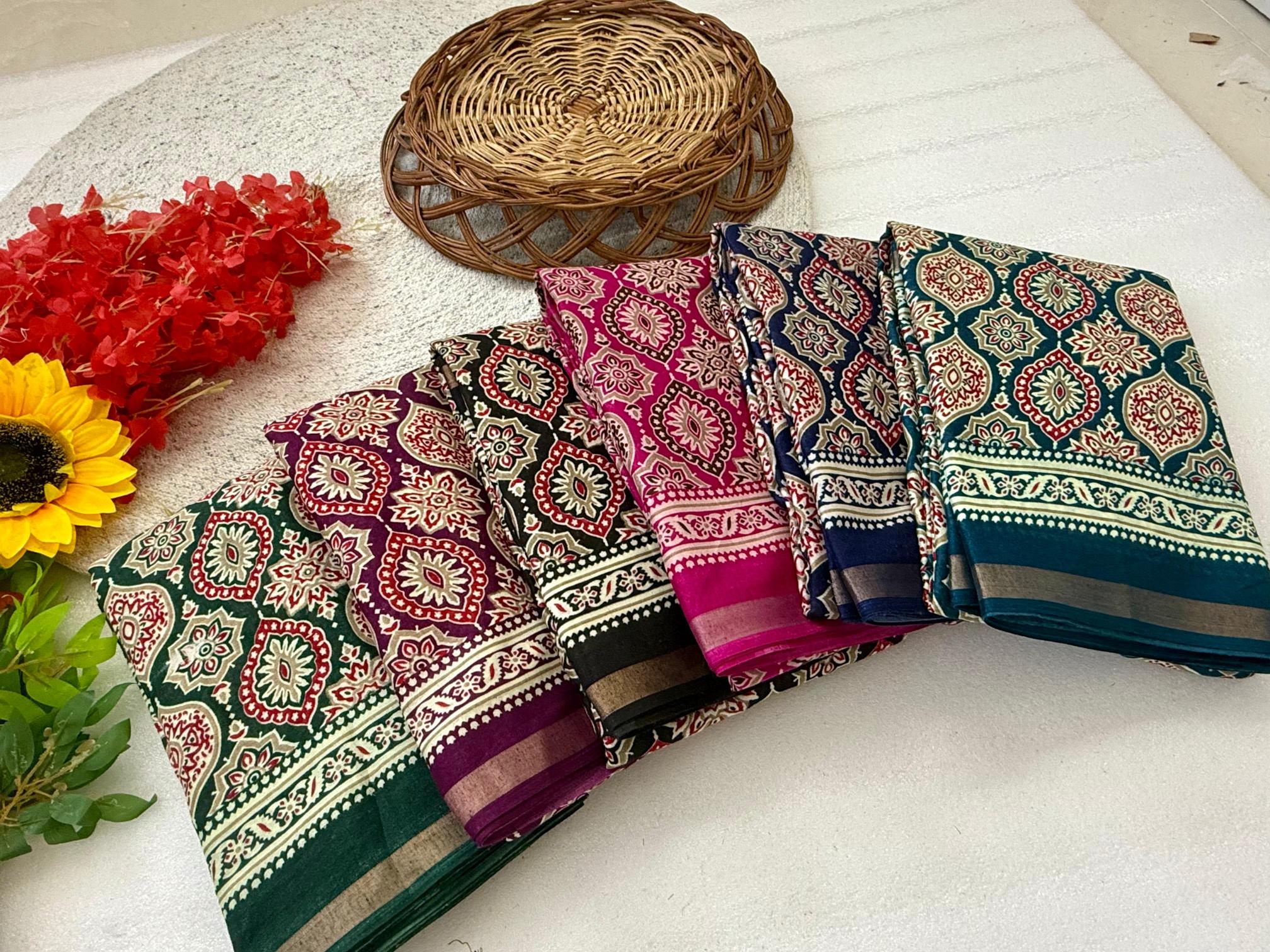 Dazira Mal cottan catalog antra sarees surat